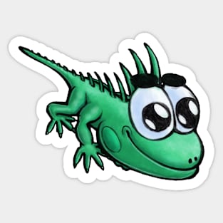 Iguana (Animal Alphabet) Sticker